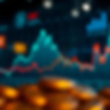 Graph illustrating cryptocurrency market trends impacted by Coinbase