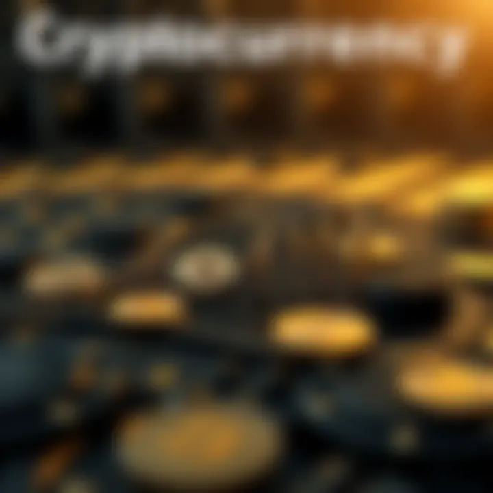 An infographic depicting the evolution of cryptocurrency over the years