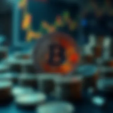 A conceptual image illustrating the impact of digital currency on global finance