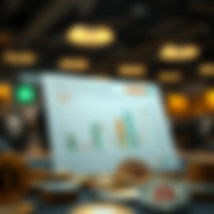 A chart showcasing various investment strategies in cryptocurrency