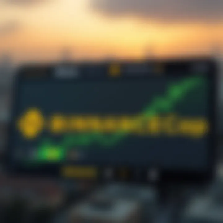 A digital representation of Binance and CoinMarketCap integration