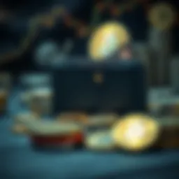 Illustration of various cryptocurrency wallet types