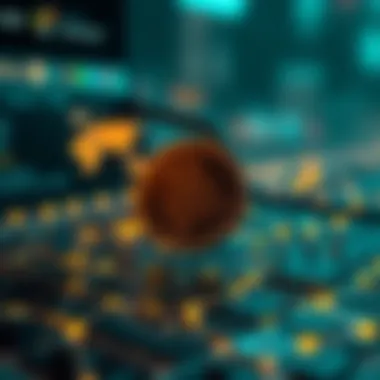 Digital Ownership and Blockchain Conceptual representation of digital ownership through blockchain technology