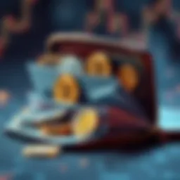 A digital wallet showcasing a variety of cryptocurrencies