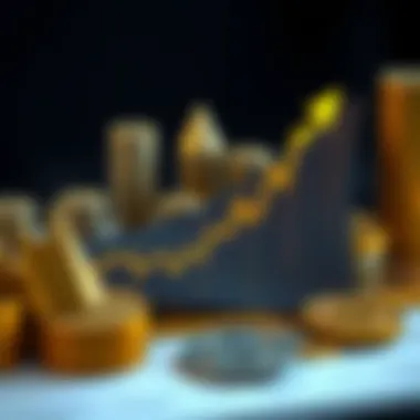 Graph illustrating the rise of cryptocurrency in investment portfolios