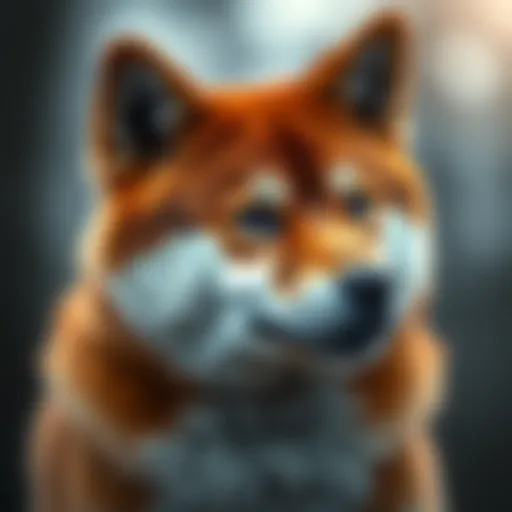 Shiba Inu showcasing its fox-like features