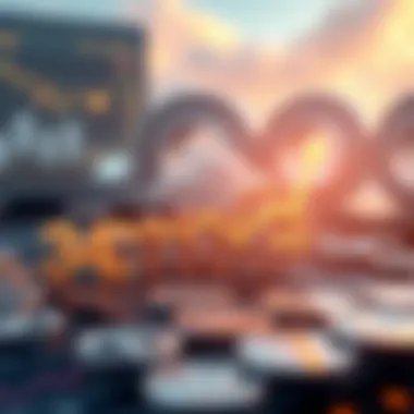 The Rise of Cloud Computing Coins Graph showcasing the rise of cloud computing coins in the digital economy