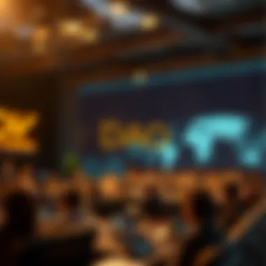 Visual representation of a DAO structure and its components