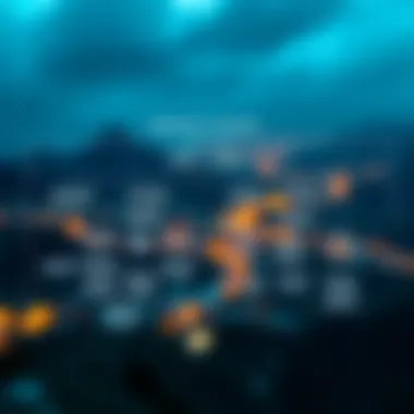 Flowchart depicting the regulatory landscape for cryptocurrencies