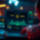 Overview of a cryptocurrency lending platform interface