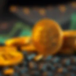 Visual representation of staking mechanics in cryptocurrency