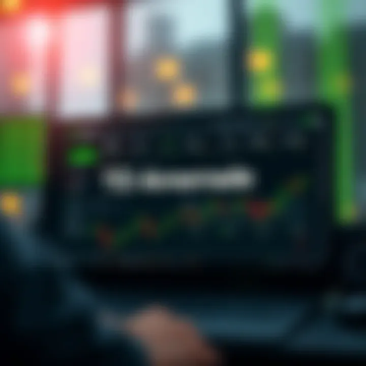 User interface of the TD Ameritrade trading platform