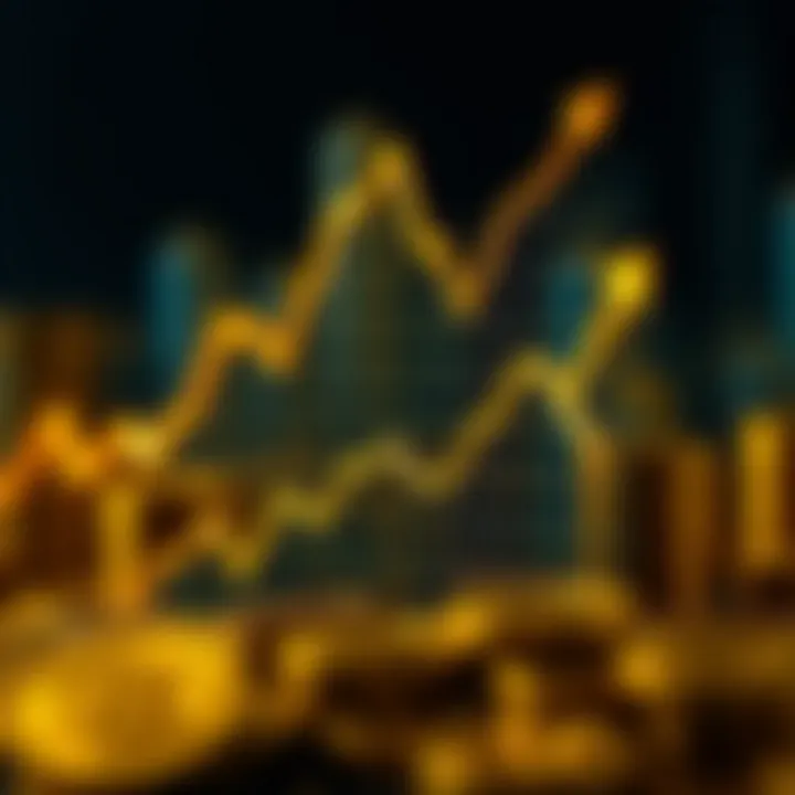 Graph depicting crypto investment growth