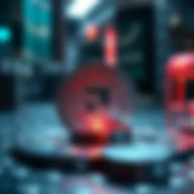 Illustration of decentralized finance concepts related to Nodle