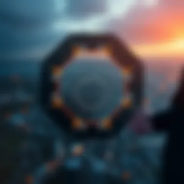 Infographic illustrating the technological frameworks of Kyber Forge