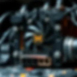 Detailed view of the MatchX M2 Pro Miner hardware