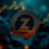 Visual representation of Zugacoin's logo and value trends
