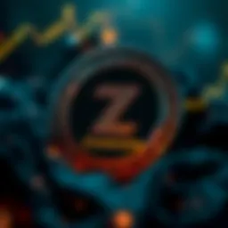 Visual representation of Zugacoin's logo and value trends