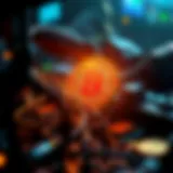 Conceptual illustration of Bitcoin mining