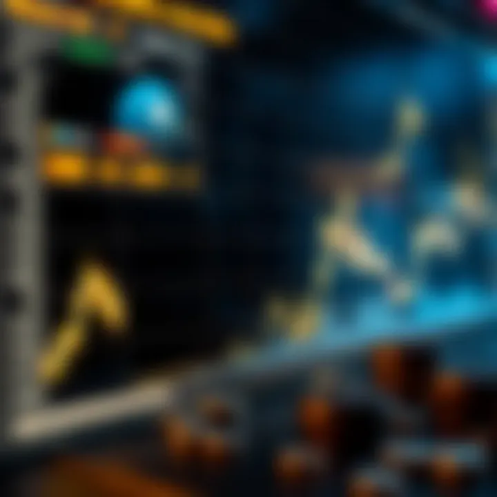 Analysis of Cryptocurrency Market Trends An analytical graph showing market trends in cryptocurrency