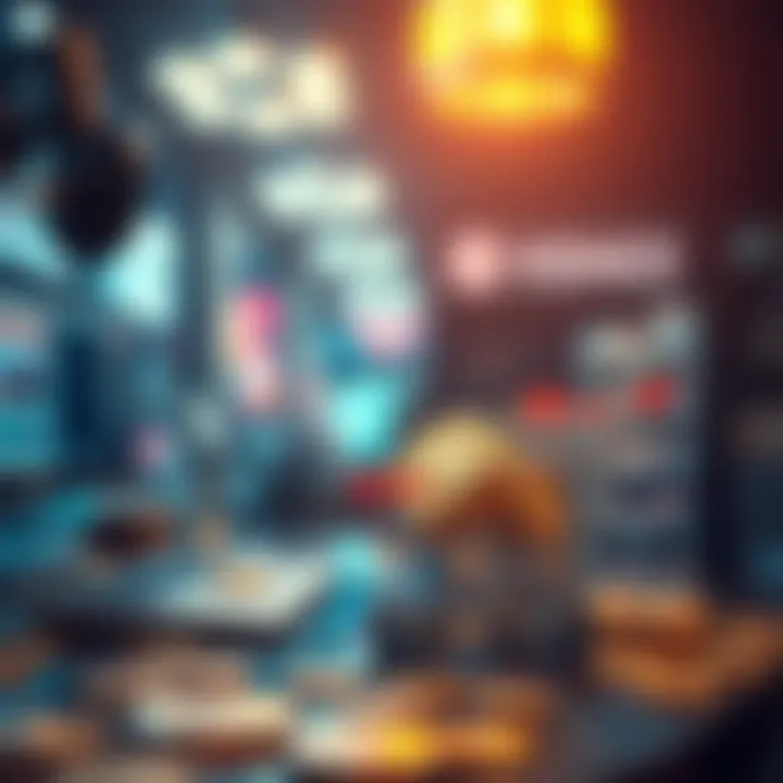 E-Commerce and Cryptocurrency Transactions Visual representation of e-commerce transactions with cryptocurrencies