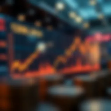 Understanding Market Fluctuations Graph showing market volatility trends