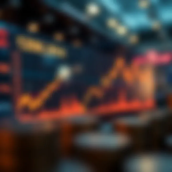 Understanding Market Fluctuations Graph showing market volatility trends