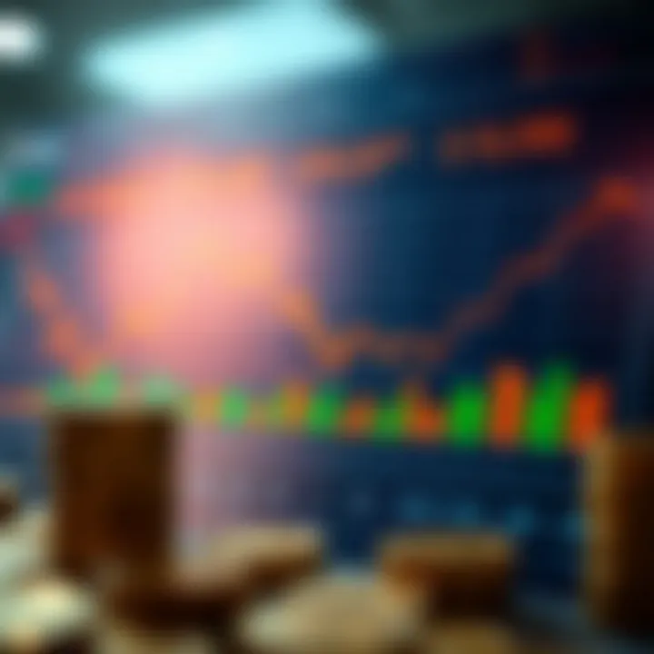 Chart analyzing investment strategies in cryptocurrency