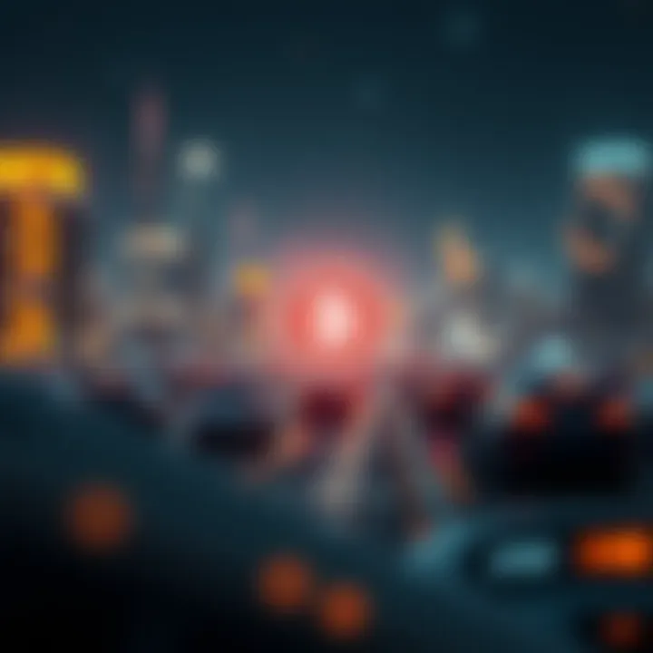 Conceptual depiction of emerging technologies in crypto