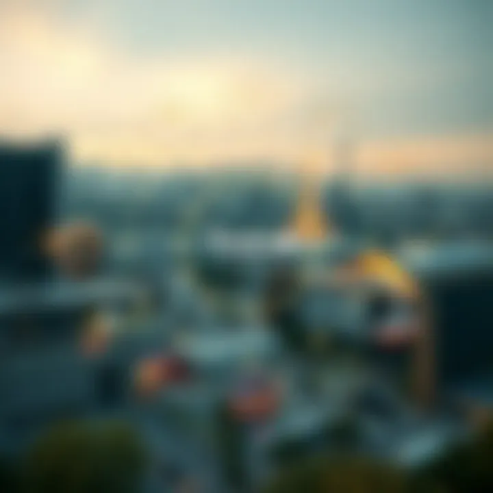 A conceptual diagram highlighting potential future applications of TheGraph technology in various industries