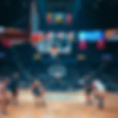 Infographic illustrating the technology behind NBA Top Shot