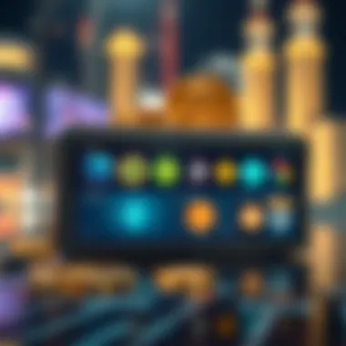 Digital Wallet for NFTs A digital wallet displaying various NFTs