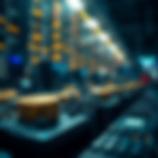 A digital representation of cryptocurrency staking options