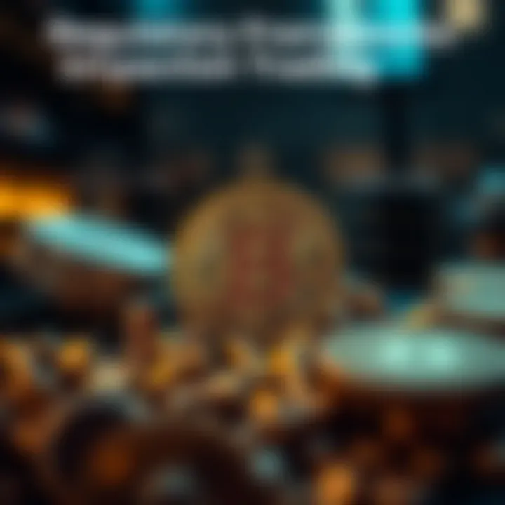 Infographic on regulatory frameworks affecting cryptocurrency trading