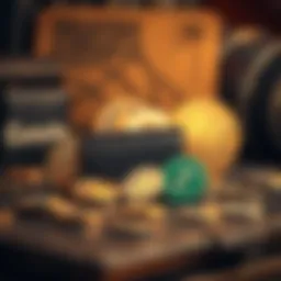 Illustration of different types of cryptocurrency wallets