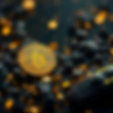 An infographic detailing investment models linking cryptocurrency to gold