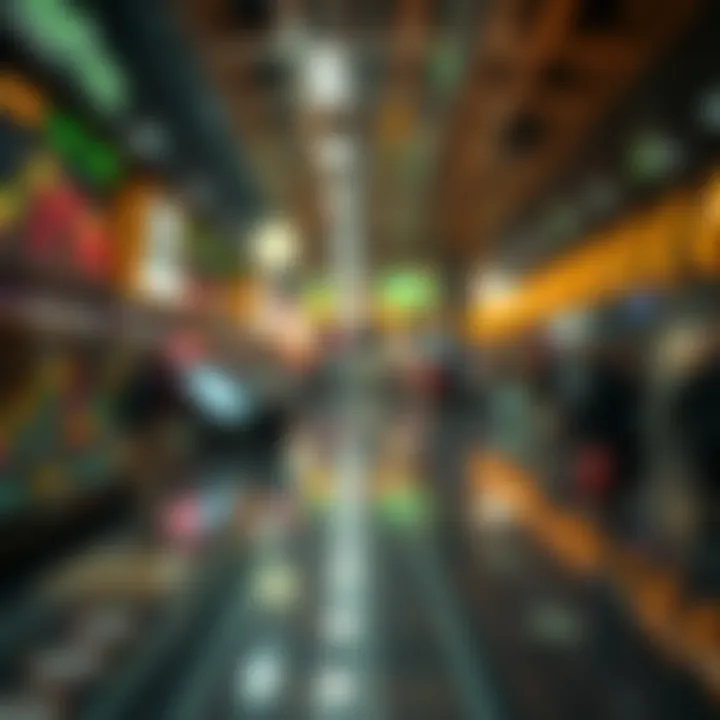 A digital representation of cryptocurrency trends