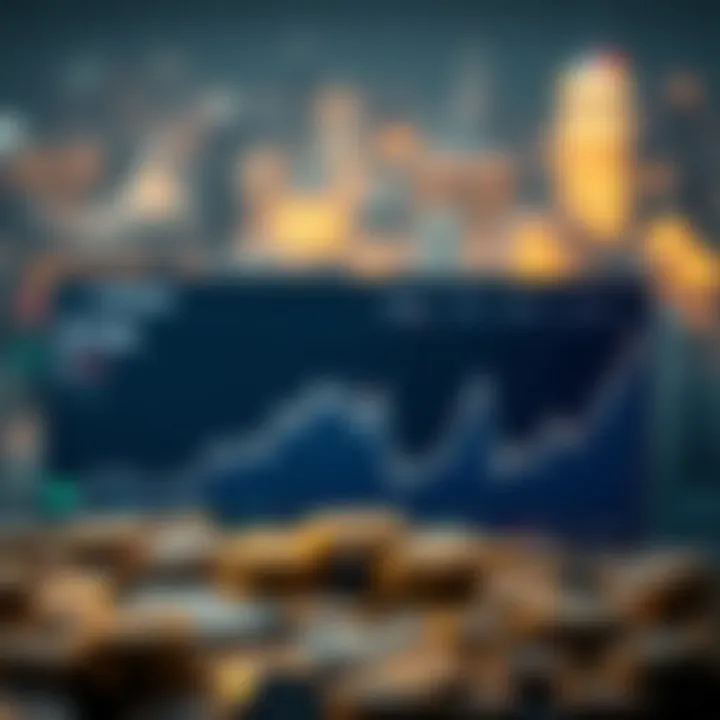 Graph depicting trading volume trends on Coinbase