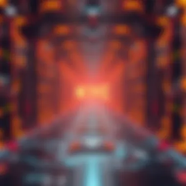 Visual flow of blockchain technology integration with KYC