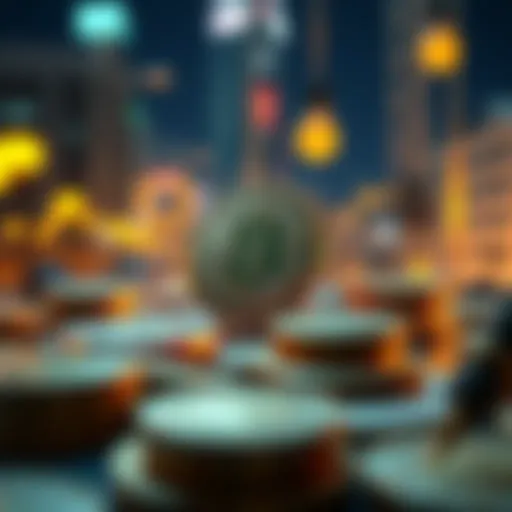 Conceptual representation of CBDCs in digital finance