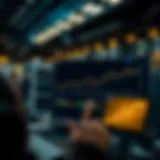 Visual representation of the Coinbase platform interface