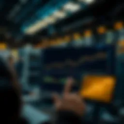Visual representation of the Coinbase platform interface