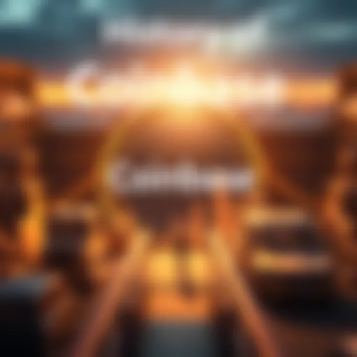 Infographic detailing the history of Coinbase as a company