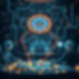 Conceptual depiction of decentralized governance