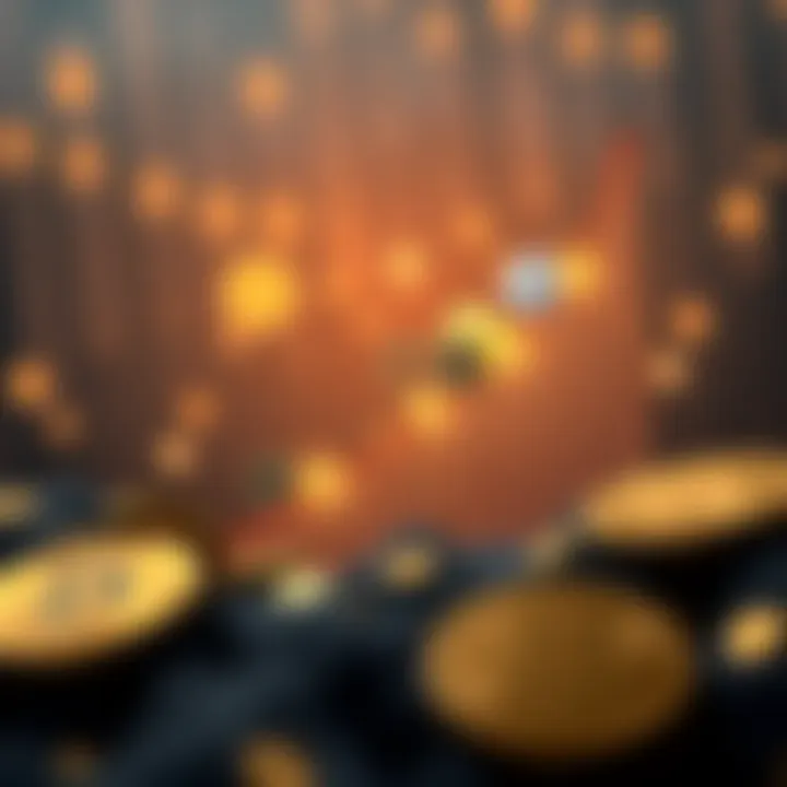 The Ascending Trajectory of Cryptocurrencies An infographic displaying the rise of cryptocurrencies over time