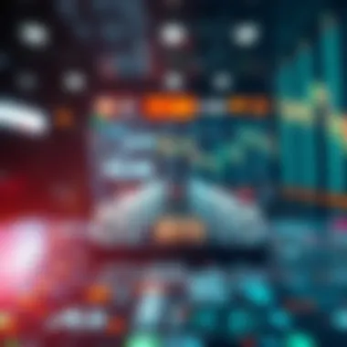 The Dynamics of Digital Currency Exchanges A conceptual image of a digital currency exchange platform