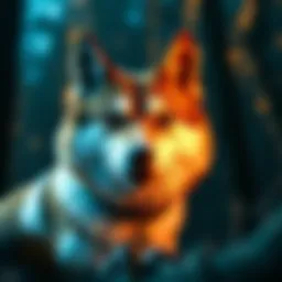 Visual representation of Kishu Inu cryptocurrency
