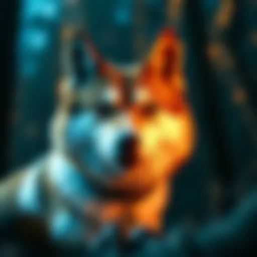 Visual representation of Kishu Inu cryptocurrency