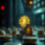 A digital artwork representing the concept of non-fungible tokens.