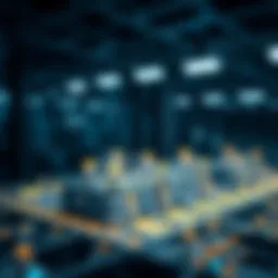 Architectural diagram of NGN networks showcasing their components